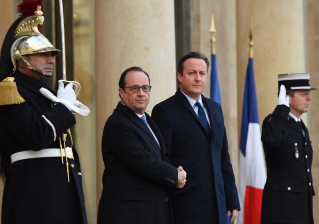 巴黎恐怖袭击 反恐 英国首相