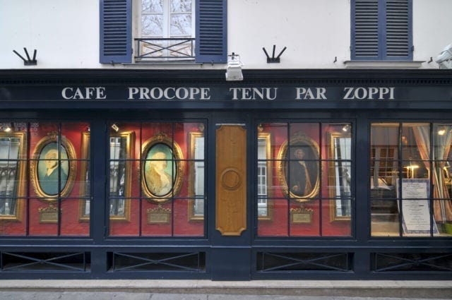 巴黎 普罗柯佩咖啡馆（Le Procope）