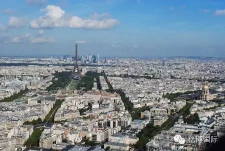 巴黎 铁塔 房地产 移民
