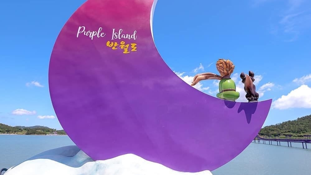 被梦幻紫色包围的 Purple岛 韩国新网红景点 歐洲生活